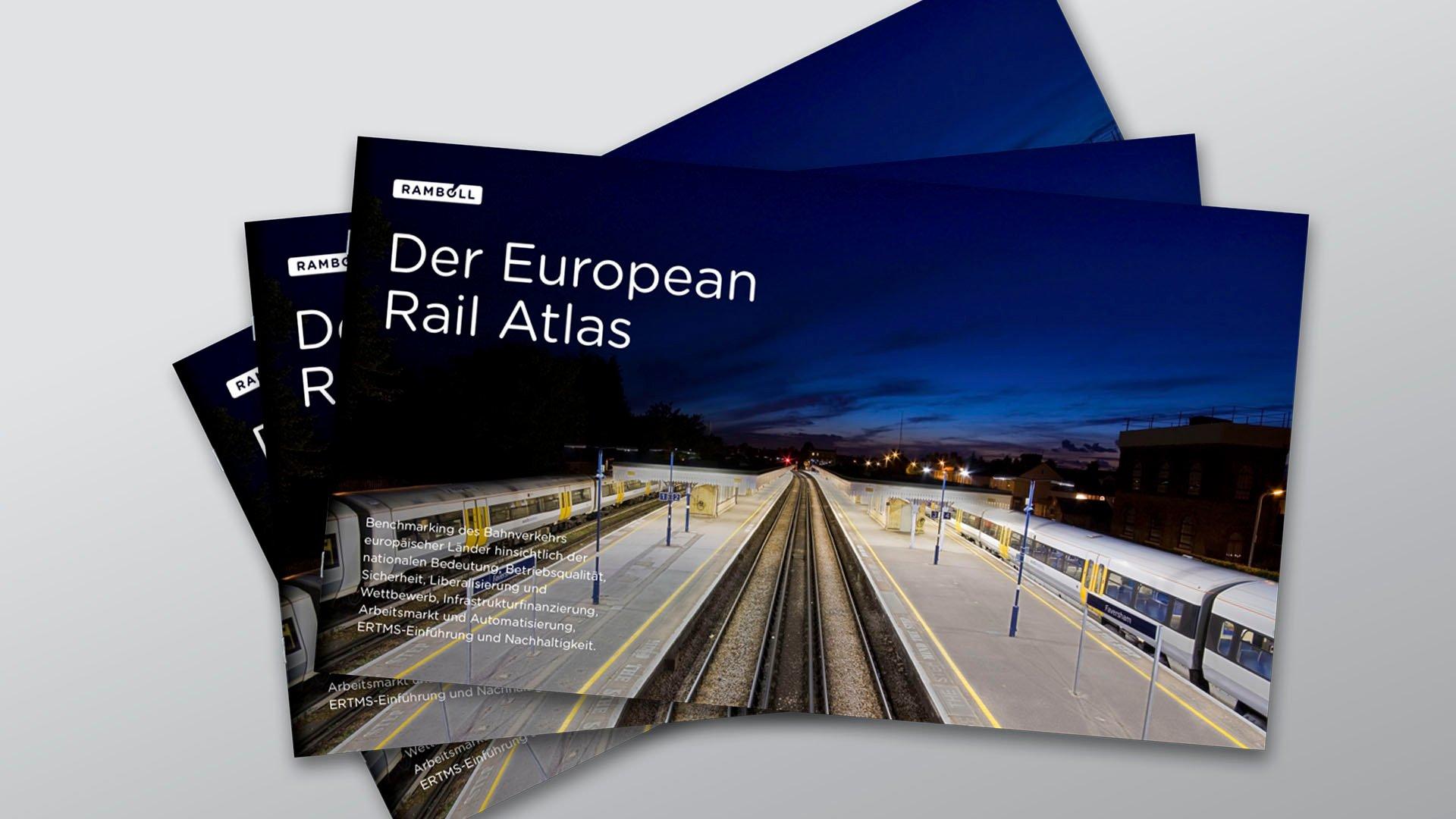 European Rail Atlas zeigt Europas Fortschritte und Defizite im Schienenverkehr